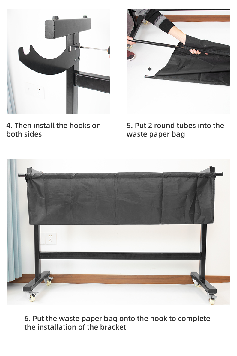 Large Format Manual Rotary Paper Cutter with Multiple Sizes Trimmer Stand