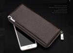 Anti-theft brush multi-position card bag male bank card set credit card holder