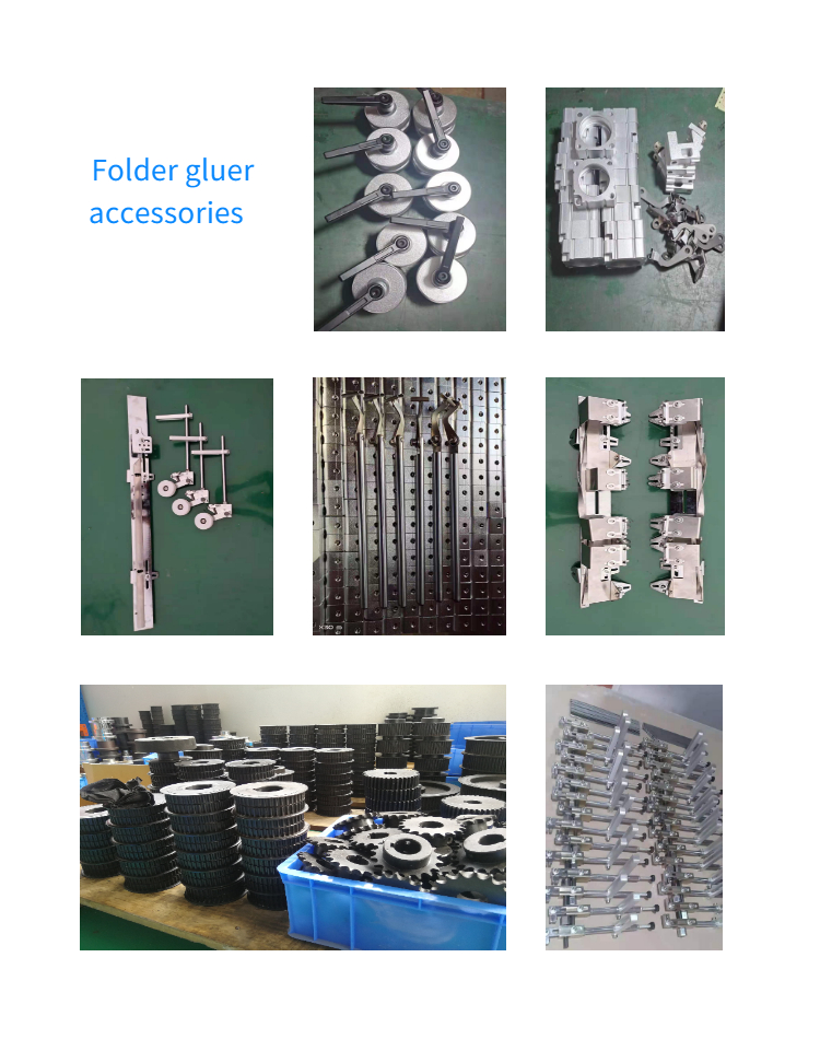 Fully Automatic Cardboard Box Folder Gluer Machine with Video Outgoing-Inspection