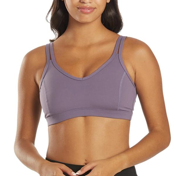 High Impact Sexy Design Ladies Cross Back Soft Fitness Yoga Sports Bra Top for