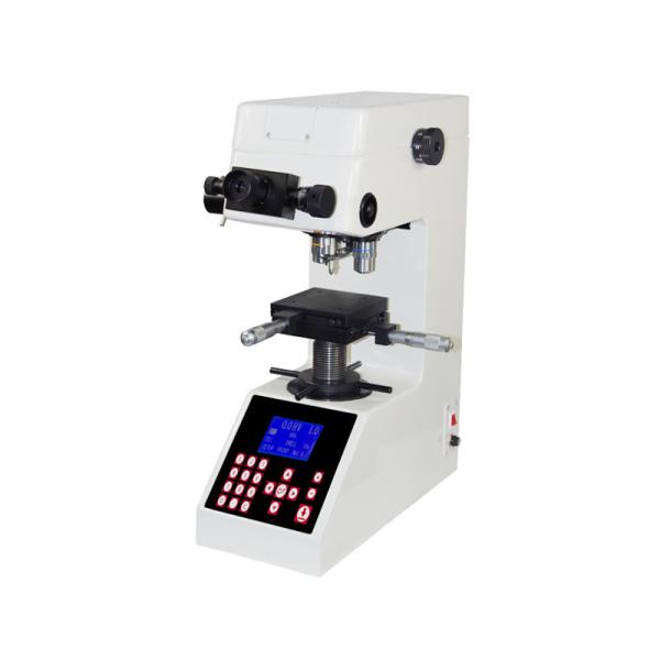 Quality White Color Digital Hardness Tester / Durometer Adjustable Light Source for sale