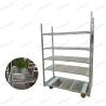 Buy cheap Durable Dutch Flower Trolley Surface Treatment Hot Dip Galvanizing Metal Mesh Easy Assemble from wholesalers