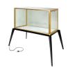 Buy cheap Luxury Transparent Jewelry Glass Display Cabinet Shopping Mall With Locks from wholesalers