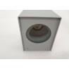 Buy cheap IP54 Outdoor Max 50W Dia 110*W 85*H 92MM GU10 Base Light Fittings For Corridor Aluminum Silver from wholesalers