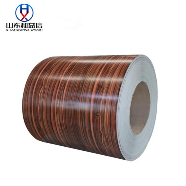 White Wooden PVDF Printed Prepainted Galvanized Steel Coil Cold Rolled PPGI