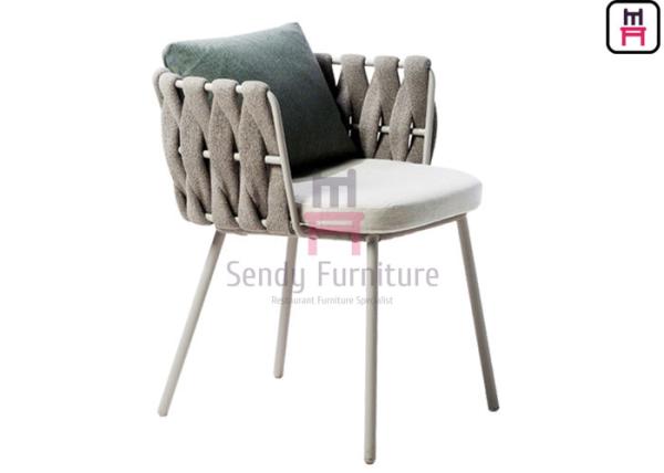 Buy cheap Balcony Terrace Waterproof 0.45cbm Woven Rope Dining Chair from wholesalers