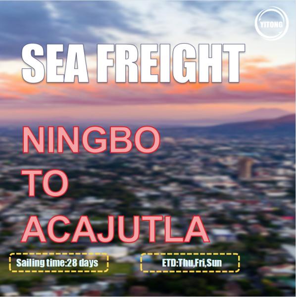 Buy cheap Ningbo To Acajutla Salvador Global Ocean Freight Brokers 3 Shifts Per Week from wholesalers