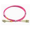 Buy cheap OM4 LC LC Fiber Patch Cord , High Speed Fiber Optic Cable 35dB Return Loss from wholesalers