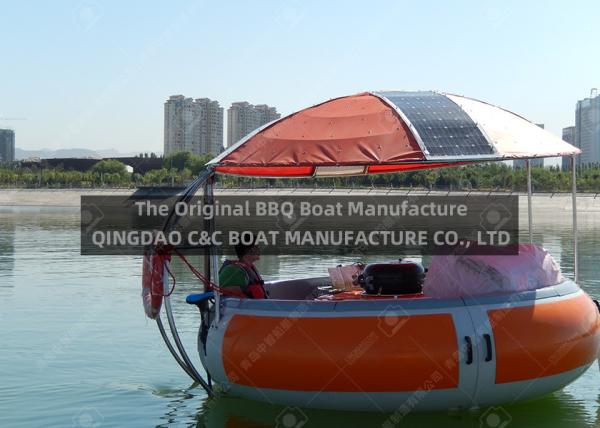 Buy cheap 260cm Height 12 Adults 1550kgs Load Barbecue Boat from wholesalers