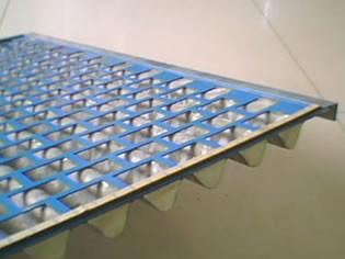 Stainless Steel/Plastic Flat Mesh Shale Shaker Screen/Resistant to abrasion,