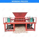 Single Shaft Metal Crusher Machine Stainless Steel Shredder Machine
