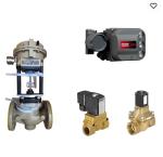 FISHER DVC6200 Burkert Brass Solenoid Valve 6524 With 24DVC High Temperature