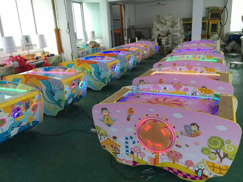 Mini Billiard Arcade Gaming Machines , Marine Style Hockey Arcade Table