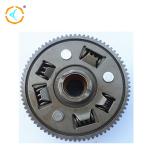 Reliable Motorcycle Clutch Housing Cover ADC12 Material Silver Color For LF175