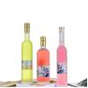 Buy cheap 375ml 500ml Round Glass Wine Juice Whisky Bottle with Transparent Collar Material from wholesalers