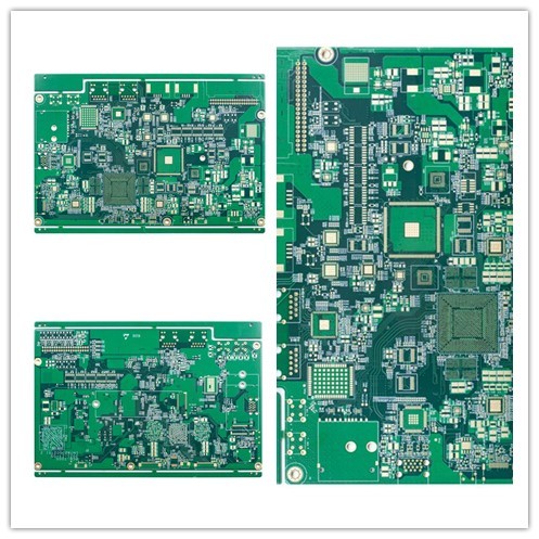 Immersion Gold 2u 10 Layer Printed Circuit Board FR4 TG170 Marterial Resin Plugged Hole