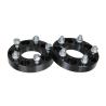 Buy cheap 1" 5x4.5 to 5x4.5 Black Wheel Spacers - fits Dodge Chrysler Toyota 12x1.5 Studs, 25mm wheel spacer from wholesalers