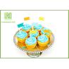 Buy cheap OEM Dinning Event Cake Decoration Toppers Football Cupcake Picks Eco - Friendly from wholesalers