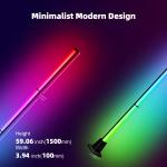 12V 2A Floor Lamp Ambient Light , Standing Corner Light Aluminium ABS Material