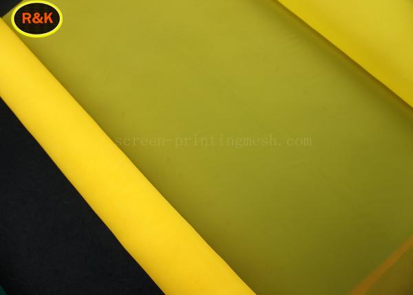 Low Elasticity Monofilament Screen Printing Mesh / Monofilament Polyester