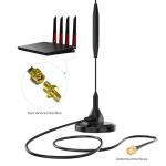 10dbi Gain Dual Band Mimo Loop Mounted Base Sucker Antenna for in Outdoor