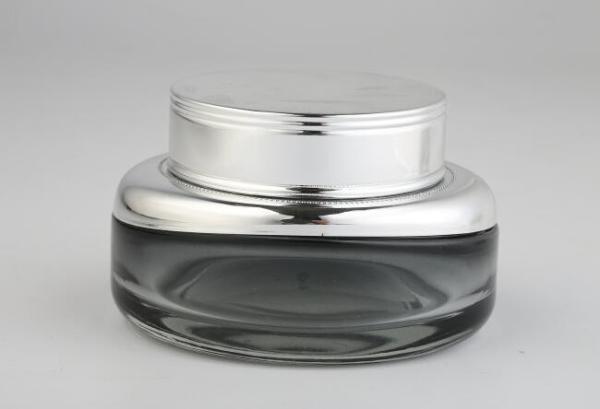 Buy cheap Electroplate 30g 50g Environmental Protection Cosmetic Jars Cream Bottles OEM from wholesalers