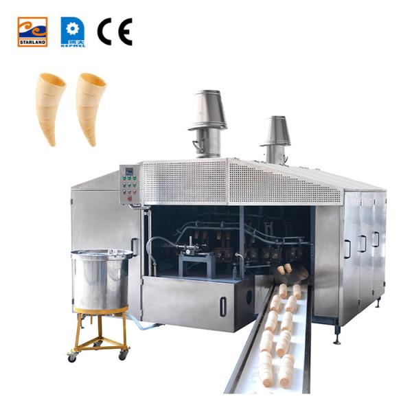 Buy cheap 1.0HP 0.75kw Wafer Cone Machinery PLC Gourmet Food Machinery from wholesalers
