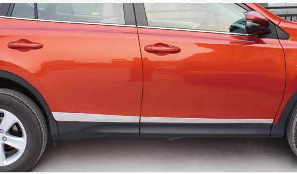 Buy cheap 2013 Toyota RAV4 Auto Body Trim Parts , Upper Side Door Moulding Chrome Garnish from wholesalers