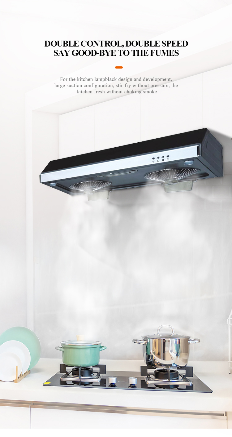 70cm Slimline Canopy Cooker Hood Extractor Stainless Steel