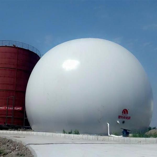 Buy cheap Anti Corrosion Dual Membrane Gas Domes Leak Proof For Biogas Storage from wholesalers