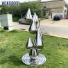 Buy cheap Garden Metal Decoration Abstract Raindrop Stainless Steel Sculpture from wholesalers