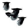 Buy cheap Forged Steel 10 Inch Heavy Duty Caster Wheels 6600lbs Loading With Brake from wholesalers
