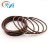 Buy cheap Brown Color Pu O Ring Stander Customized Size For Mechanical from wholesalers