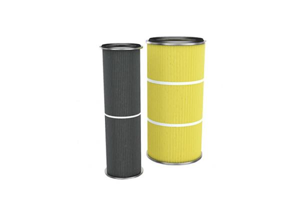 352*660,5um,0.5um,0.2um,2um，5μm Used Porosity Cylinder Cartridge Filter For Dust