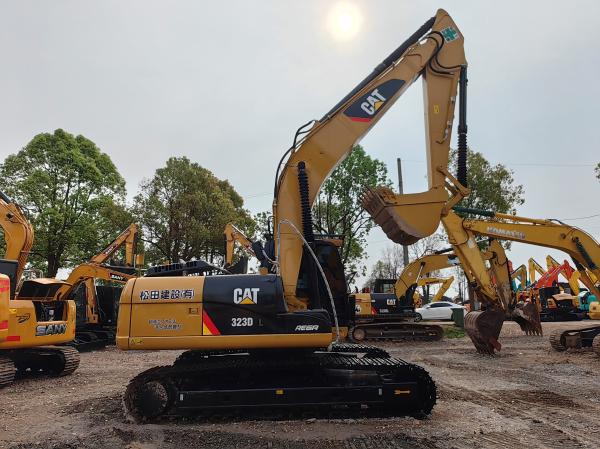 Second hand Construction Machinery CAT323DL CAT323 323D crawler excavator high