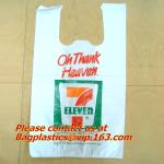 Top quality discount pet cat packaging gusset t shirt bag, poop dog bags, cat