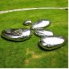 Buy cheap 3 Dimensional Cobblestone Mirror Sculpture Garden Ornaments Customized from wholesalers