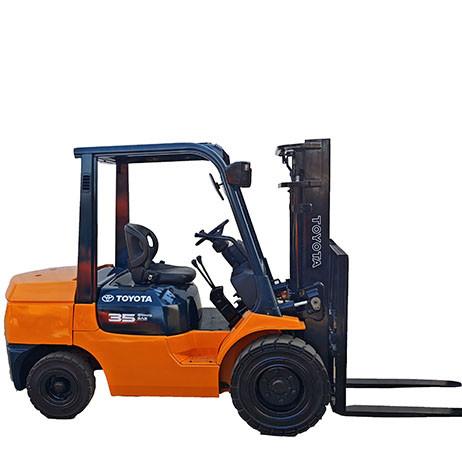 Buy cheap Original Painting Toyota Forklift 3.5 ton Used Japan Original Second Hand Machine from wholesalers
