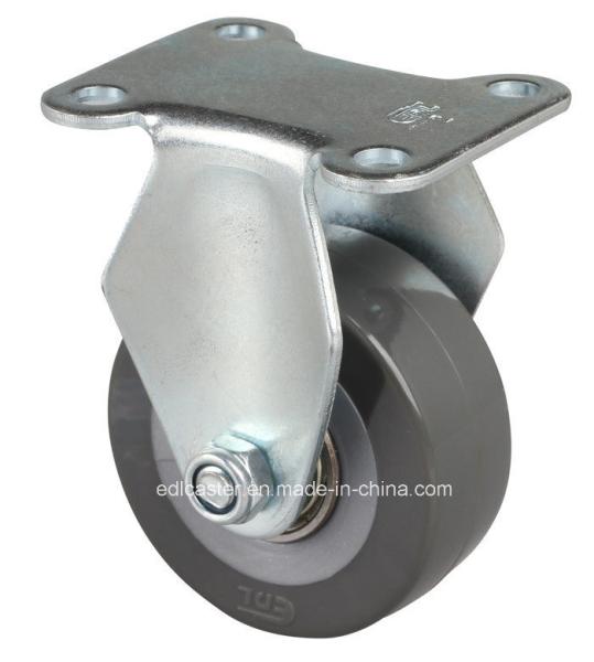 Buy cheap Zinc Plated 2" 40kg Rigid PU Caster 2602-76 for Heavy Duty Applications Without Brake from wholesalers