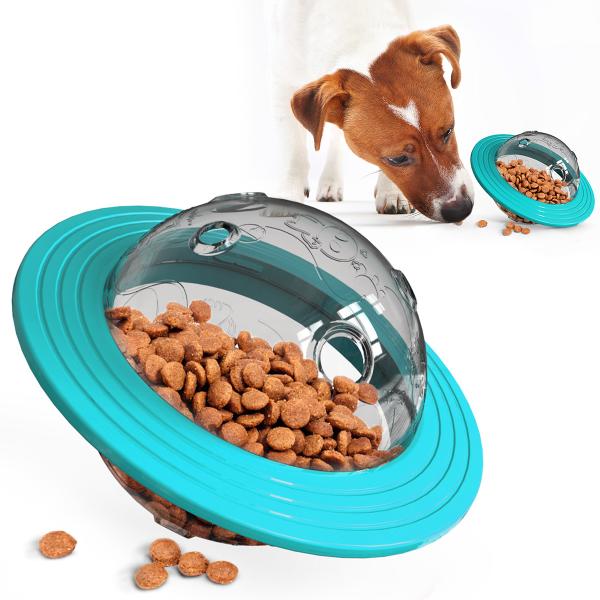 Buy cheap Planet Dog Treat Dispenser Toy IQ Food Slow Feeder Ball Interactive 13.5*15 *12cm from wholesalers