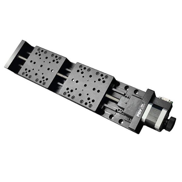 Buy cheap Double Stage Precision Motorized Linear Stages Electric 50mm Travel from wholesalers