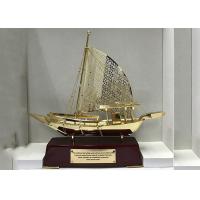 Buy cheap Zinc Alloy Arab Fishing Boat Culture Souvenirs As Business Gifts Custom Logo product