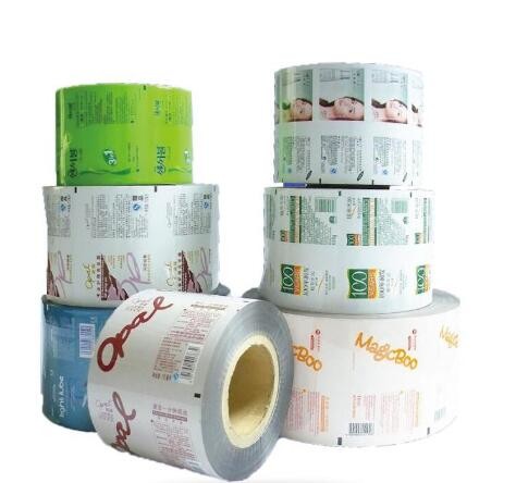 Health care product Food Grade Colorful Plastic customized Printed Laminated Rolls/ coffee bag Roll Films