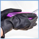 Black Tattoo Artist Gloves Multi Purpose Disposable Latex Gloves