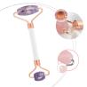 Buy cheap 100% Natural Jade Crystal Roller Amethyst Facial Massage Beauty Roller from wholesalers