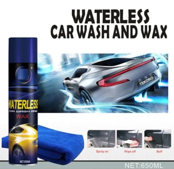Buy cheap 650ml Environmentally friendly waterless car wash and wax Car care product from wholesalers