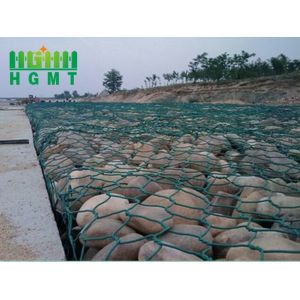 Buy cheap 80x100mm Hole Hexagonal Gabion Hot Dip Galvanized Pvc Plastic Coated from wholesalers