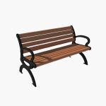 Garden WPC Bench Rotproof sturdy Wood Plastic Composite Chair