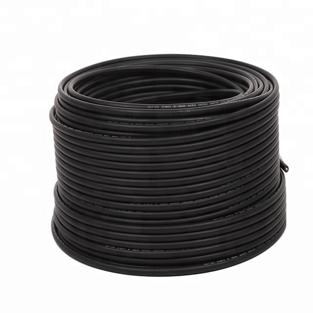 Customized Solar Pv Dc Cable 8mm Copper Waterproof