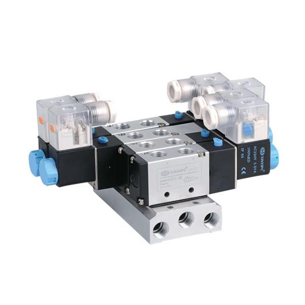 Buy cheap DC12V / DC24V Pneumatic Solenoid Valve Manifold Plate From 2 Units - 20 Units from wholesalers